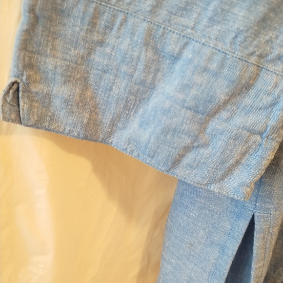 JACKLYN SMITH 2PC LINEN SHIRT & JACKET SET WOMEN'S SIZE MEDIUM - Picture 8 of 16